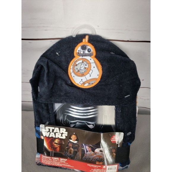 Disney Star Wars Cotton Hooded Towel Wrap‎ - Picture 5 of 8